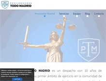 Tablet Screenshot of procuradorestm.com